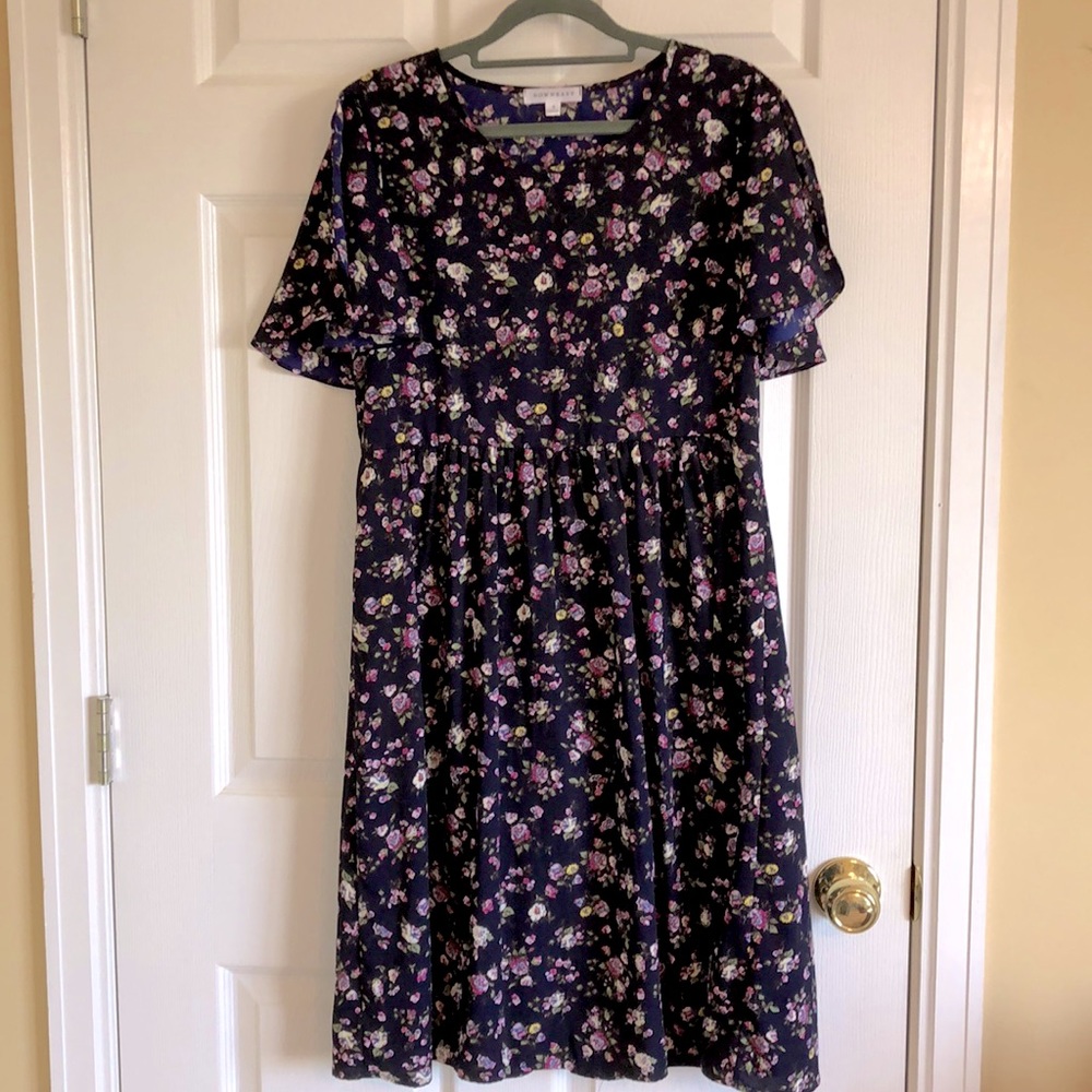 Knee-length dress
